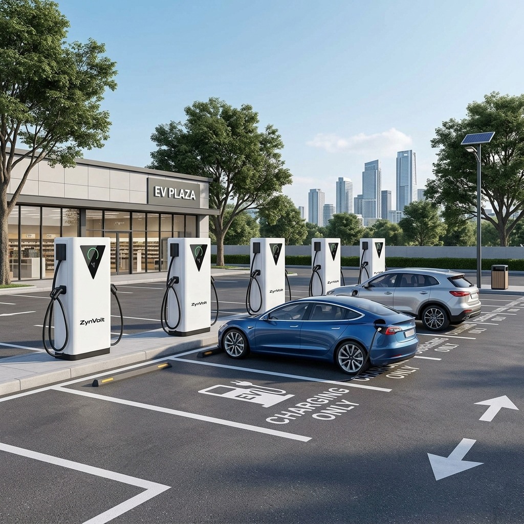 ZynVolt Commercial Charging Plazas